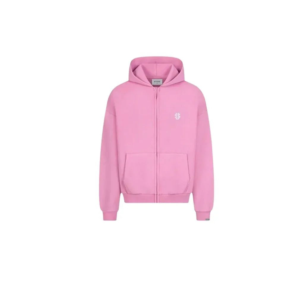 Gothic Retro full-zip hoodie in pink